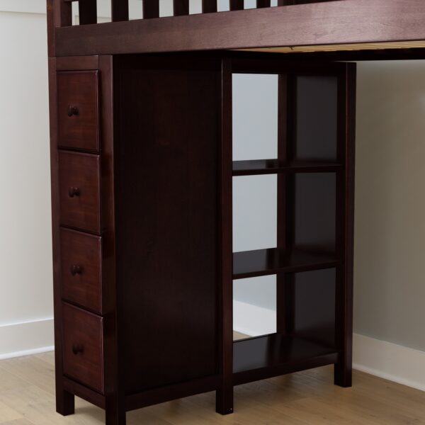 Jackpot Chester Loft/Bunk Bed in Espresso - Image 3