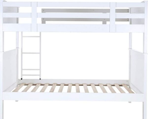 Lonni Full over Full Bunk Bed (White, Gray & Espresso) - Image 2