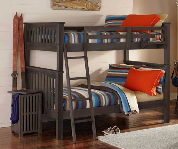Kenwood Collection Full over Full Bunk Bed in Espresso