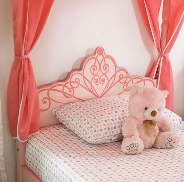 Princess Twin Size Canopy Bed - Image 2