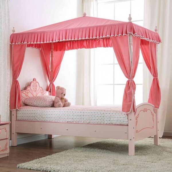 Princess Twin Size Canopy Bed