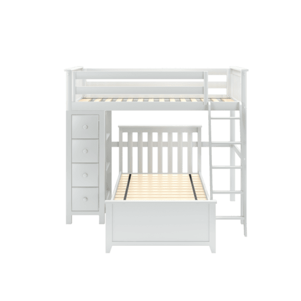 Jackpot Edinburgh Bunk Bed in White