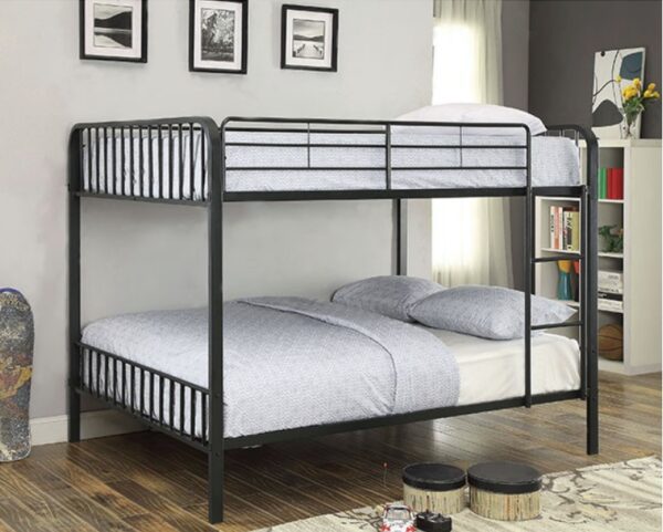 San Clemente Metal Bunk Bed in Black - Image 3