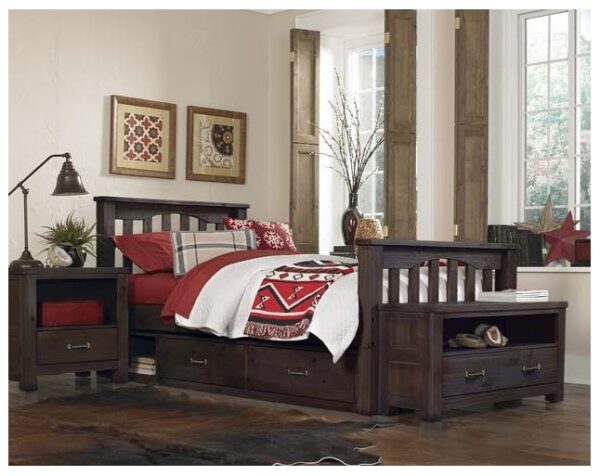 Kenwood Collection Slatted Bed in Espresso