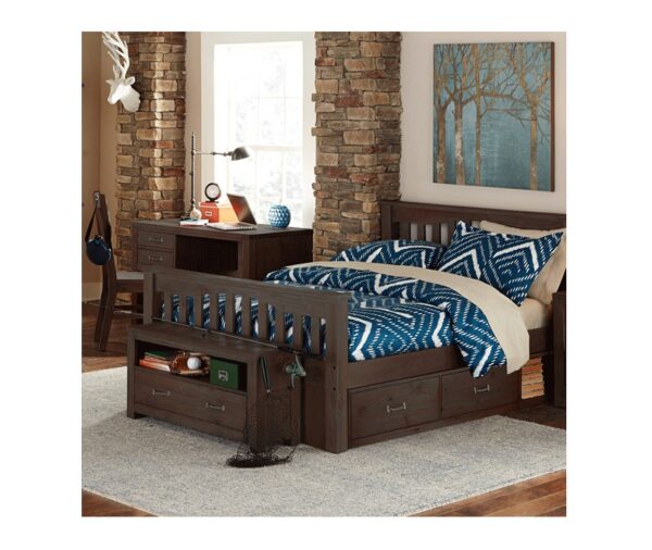 Kenwood Collection Slatted Bed in Espresso - Image 3