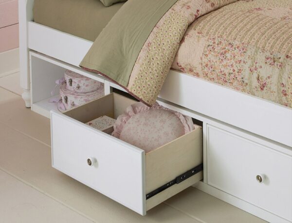 Beach House Collection Twin over Twin Bunk Bed in White - Image 6