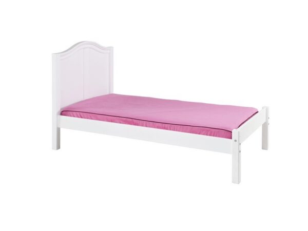 Maxtrix Curved Panel Bed (White, Natural and Chestnut) - Image 3