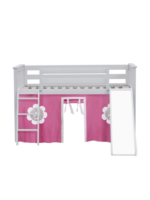 Jackpot York Loft Bed With Pink Tent - Image 6
