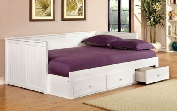 Wolfe Full Size Daybed with Underbed Storage (Black & White)