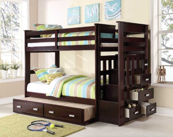 Georgetown Twin/Twin Bunk Bed w/Stairs