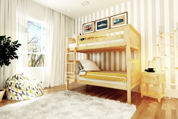 Jackpot Bristol Twin/Twin Bunk Bed in Natural - Image 2