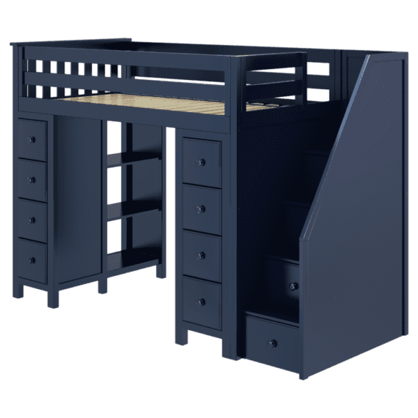 Jackpot Chester Loft/Bunk Bed in Blue