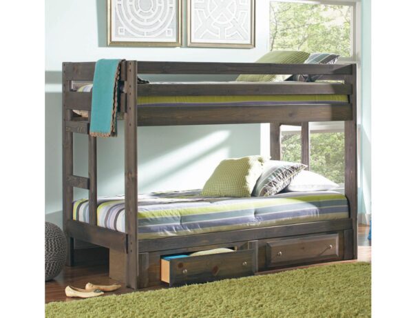 Rusty Bunk Bed w/ Stairs - Image 3