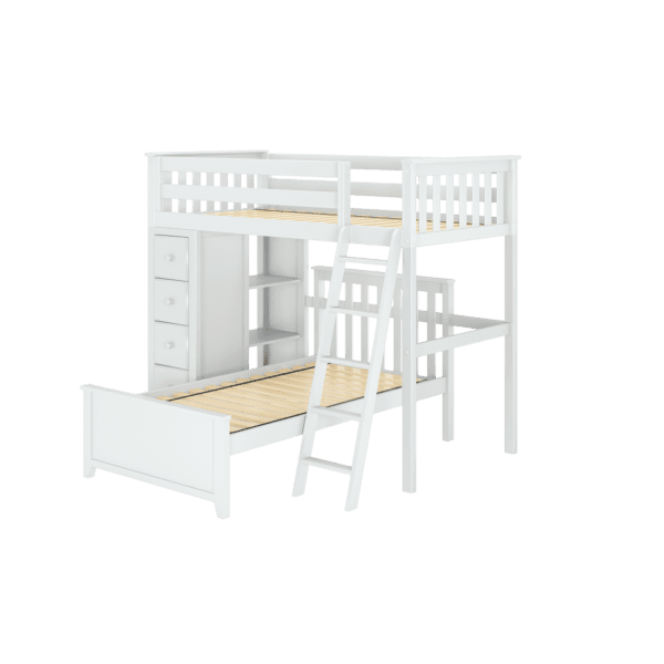Jackpot Edinburgh Bunk Bed in White - Image 3