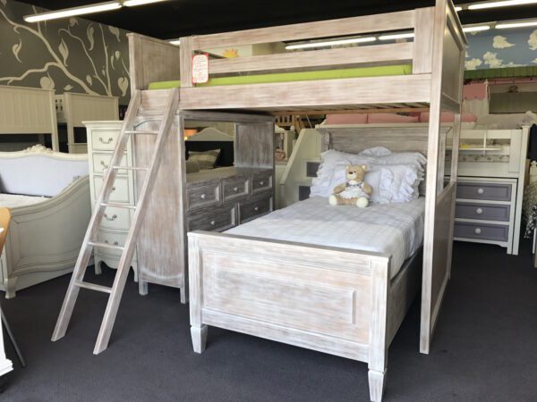 Porter Loft Bed in Rustic Finish - Image 2