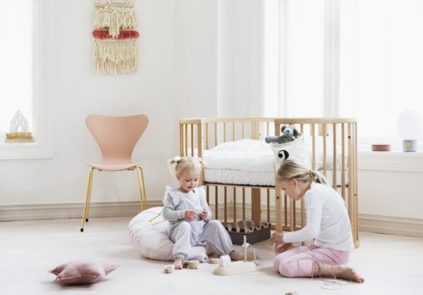 Stokke Sleepi Crib/Bed (White, Natural, Hazy Grey, Mint Green) - Image 5