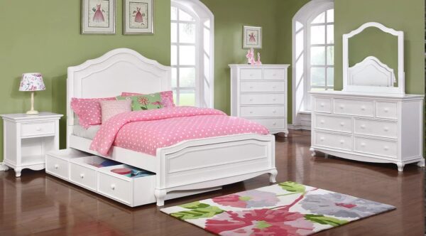 Adriana Nightstand in White - Image 2