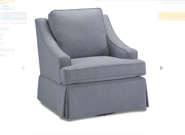 Aileen Swivel Glider