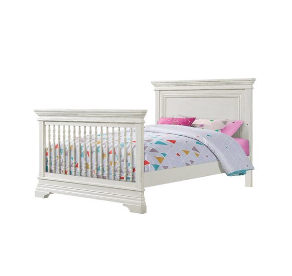 Alicia Convertible Crib in Weathered White - Image 4