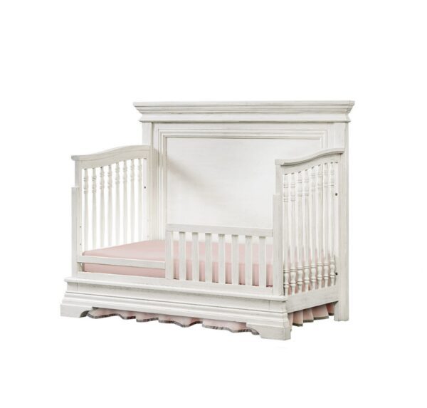 Alicia Convertible Crib in Weathered White - Image 3