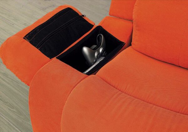 Allen Kids Recliner Chair in Orange - Image 2