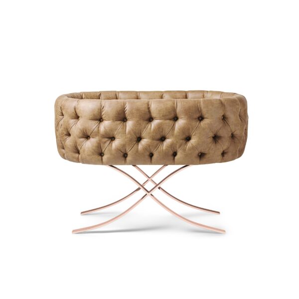 Aristot Cognac Curule Bassinet