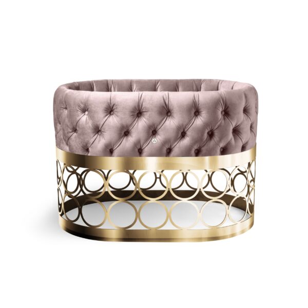 Aristot Rose Rondo Bassinet