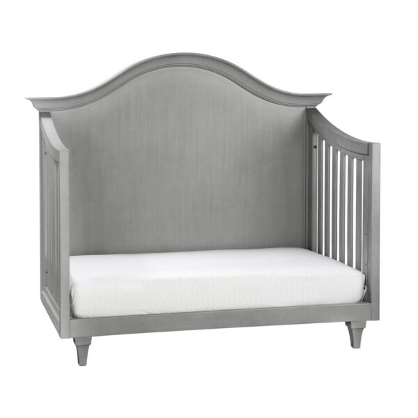 Avenue 4-in-1 Convertible Crib (Morning Mist, White and Almond) - Image 2