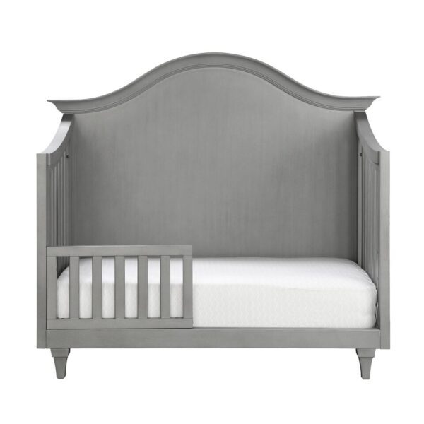 Avenue 4-in-1 Convertible Crib (Morning Mist, White and Almond) - Image 12
