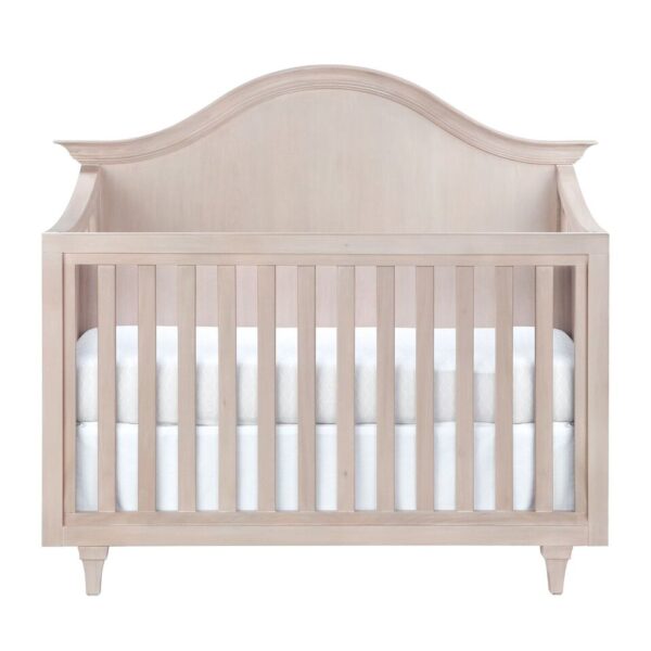 Avenue 4-in-1 Convertible Crib (Morning Mist, White and Almond) - Image 7