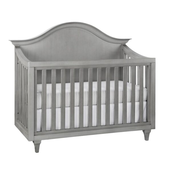 Avenue 4-in-1 Convertible Crib (Morning Mist, White and Almond) - Image 8