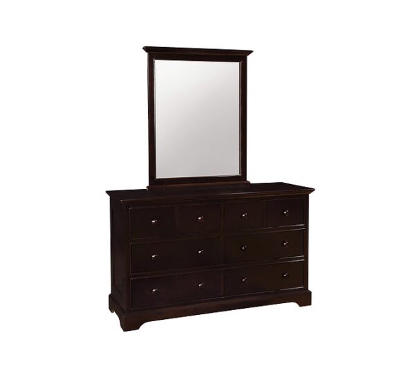 Charlie 8 Drawer Dresser (White, Espresso, Rustic Pecan, Graphite Grey, Weathered Grey) - Image 3