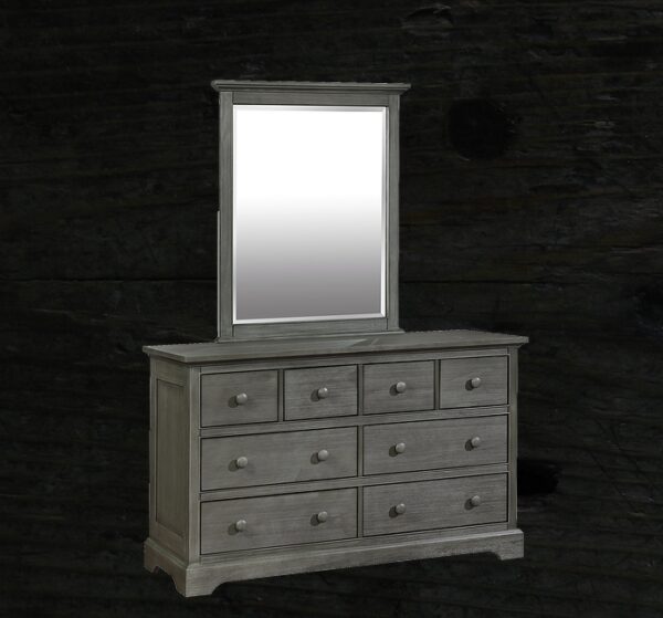 Charlie 8 Drawer Dresser (White, Espresso, Rustic Pecan, Graphite Grey, Weathered Grey) - Image 4