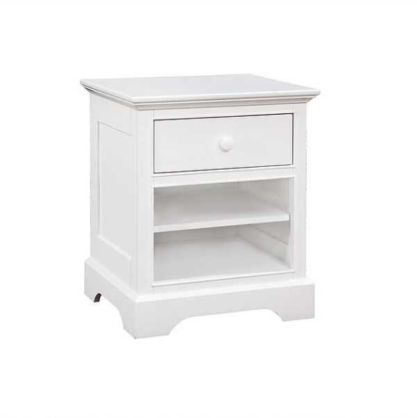 Charlie Nightstand (White, Espresso, Rustic Pecan, Graphite Grey, Weathered Grey)