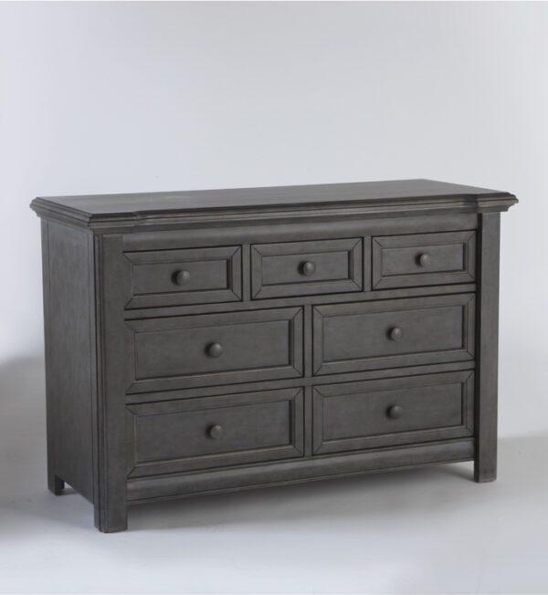 Crystal Double Dresser (Vintage White and Granite) - Image 4