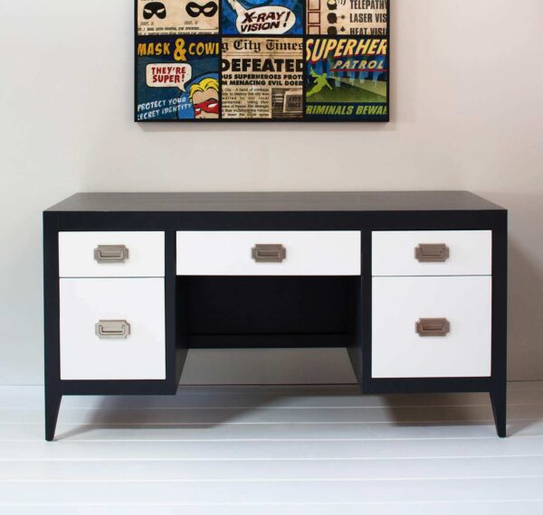 Newport Cottages Devon Double Pedestal Desk