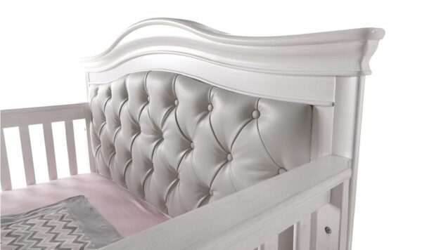 Diamond Forever Convertible Crib in Vintage White - Image 4