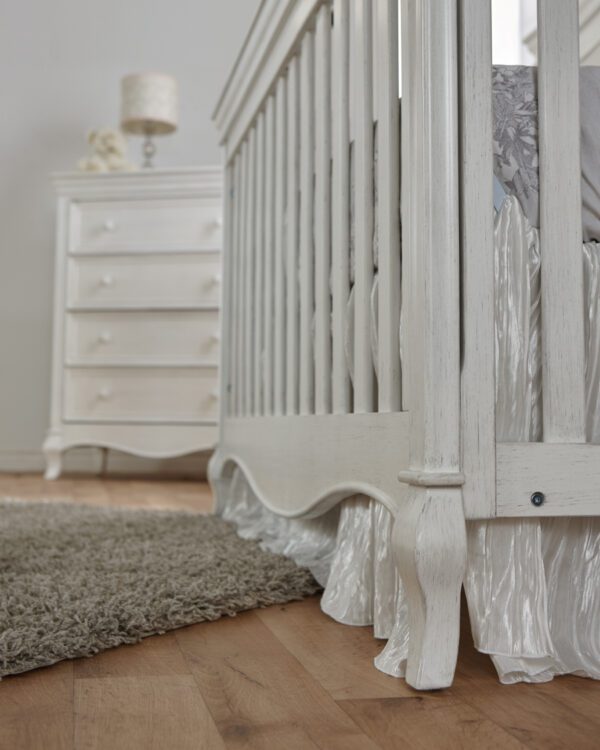 Diamond Forever Convertible Crib in Vintage White - Image 6