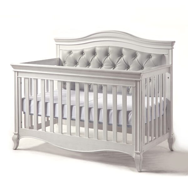 Diamond Forever Convertible Crib in Vintage White - Image 3