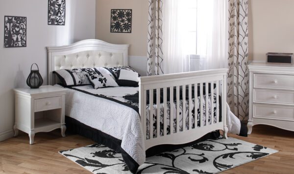 Diamond Forever Convertible Crib in Vintage White - Image 5