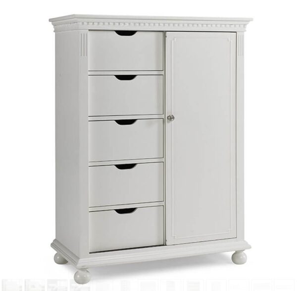 Dolce Babi Naples Full Panel Convertible Crib in Snow White - Image 8