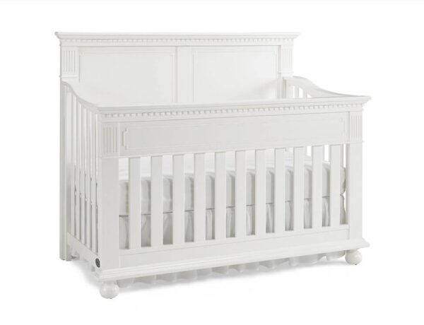 Dolce Babi Naples Full Panel Convertible Crib in Snow White - Image 4