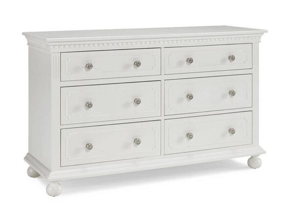 Dolce Babi Naples Full Panel Convertible Crib in Snow White - Image 6
