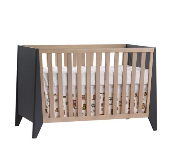 NEST Flexx Classic Crib (White/Natural Wheat, Graphite/Natural Wheat and All White) - Image 2