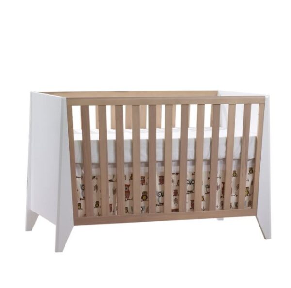 NEST Flexx Classic Crib (White/Natural Wheat, Graphite/Natural Wheat and All White)