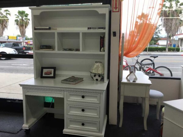 Kenmare Student Desk in White