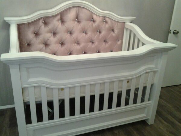 Millbury Custom Tufted Convertible Crib - Image 2