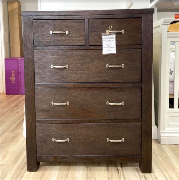 Kenwood 5 Drawer Chest in Rustic Espresso