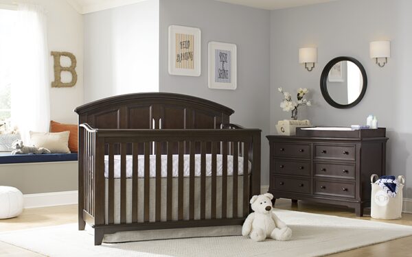 Maine 6 Drawer Double Dresser in Chocolate - Image 3