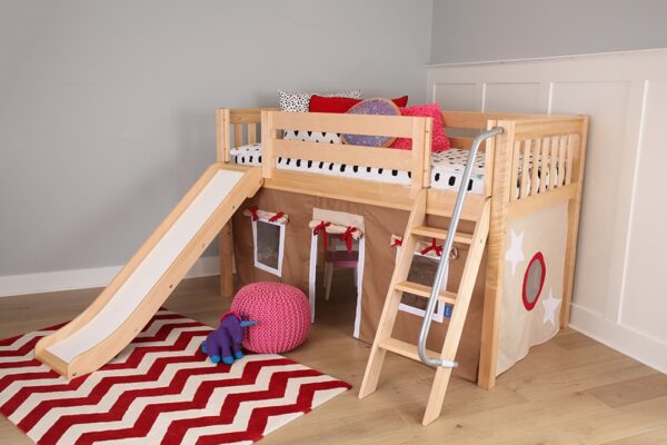Dolce Babi Naples Curved Upholstered Crib in Nantucket Grey - Image 6